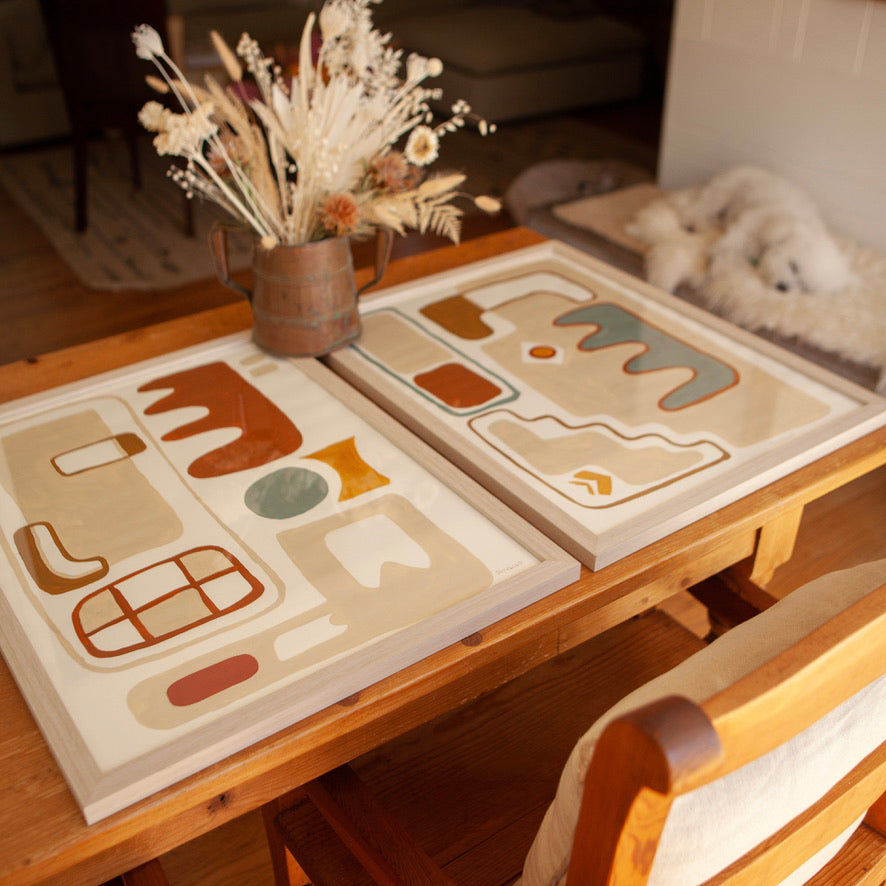 California Hues & Tender Sun (Unique Pieces)