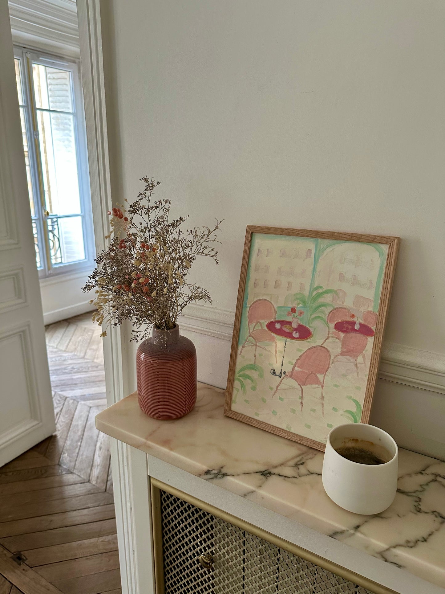 Le week-end - original illustration & mug
