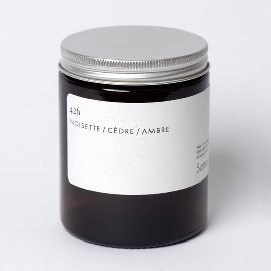 candle on a white background