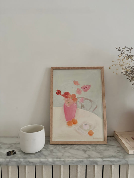 Tea time - original illustration & mug