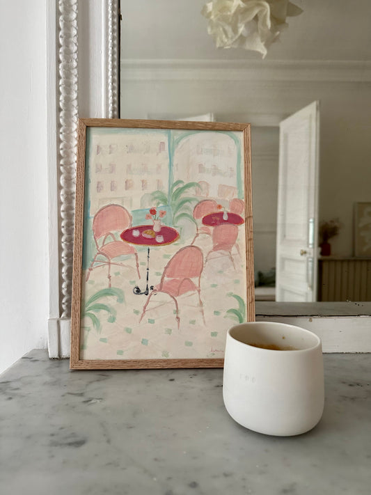 Le week-end - original illustration & mug