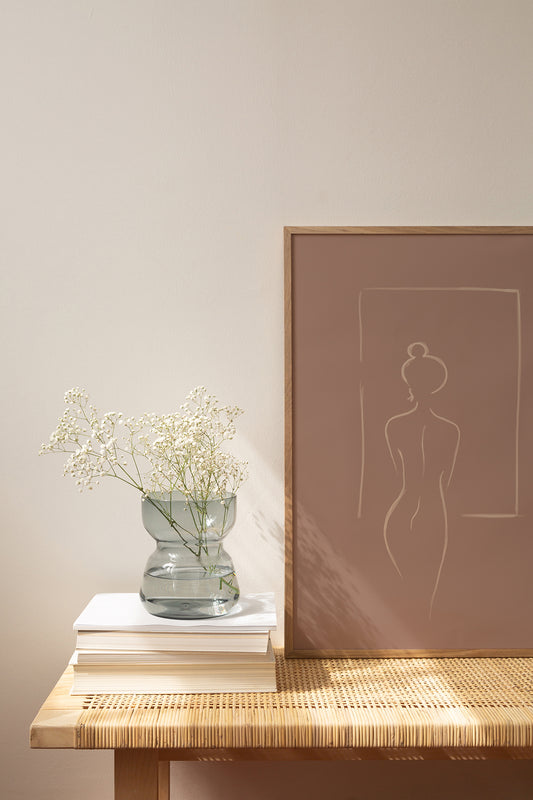 La femme à la fenêtre - Pencil (Poster)